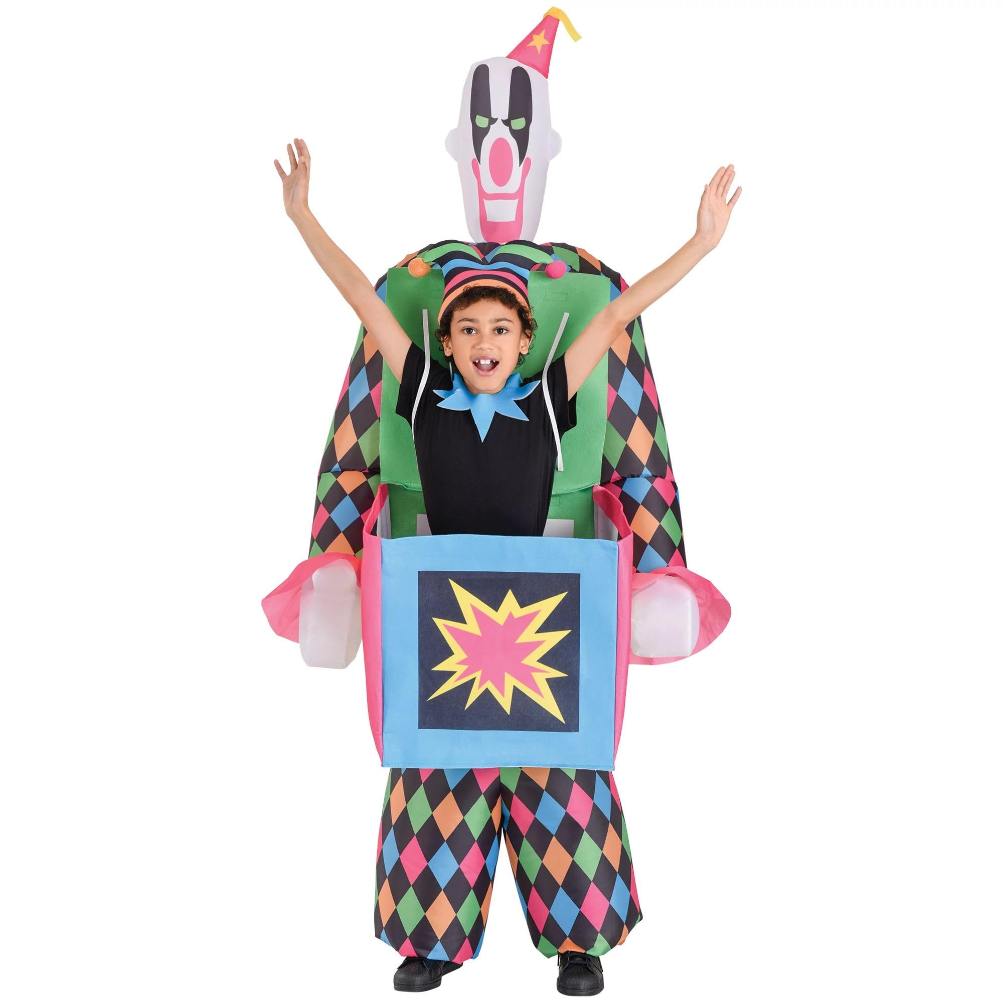 Jack In The Box child costume  Medium 8-10