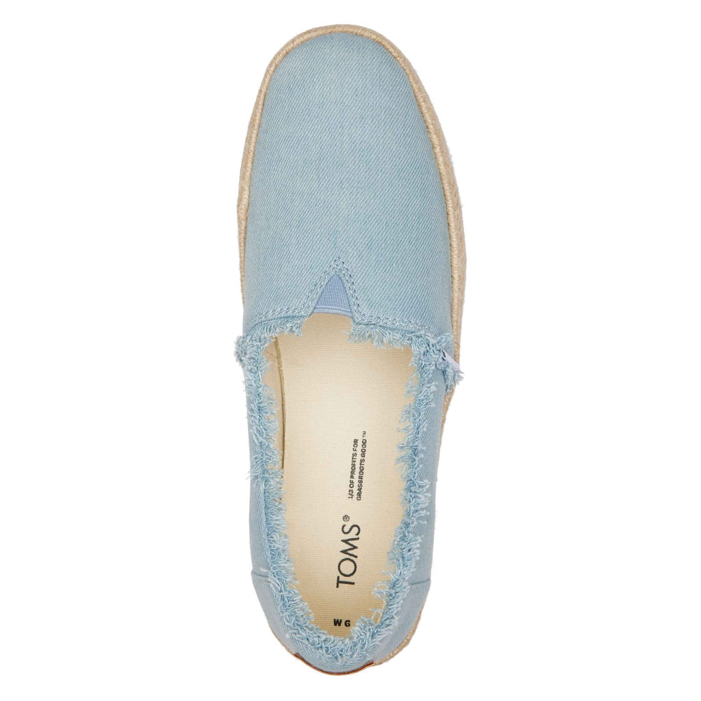 TOMS Women's, Valencia Slip-On Light Blue 8 M