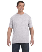 Mens Authentic-T Pocket T-Shirt - ASH - S(D0102H7KWAT)