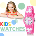 Kids Gift Unicorn Toys for Girls,Watch for Kids Educational Toys for Toddlers Birthday Gift for Girls Ages 3 4 5 6 Back to Schoo