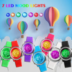 cofuo Kids Digital Sport Waterproof Watch for Girls Boys, Kid Sports Outdoor LED Electrical Watches with Luminous Alarm Stopwatc
