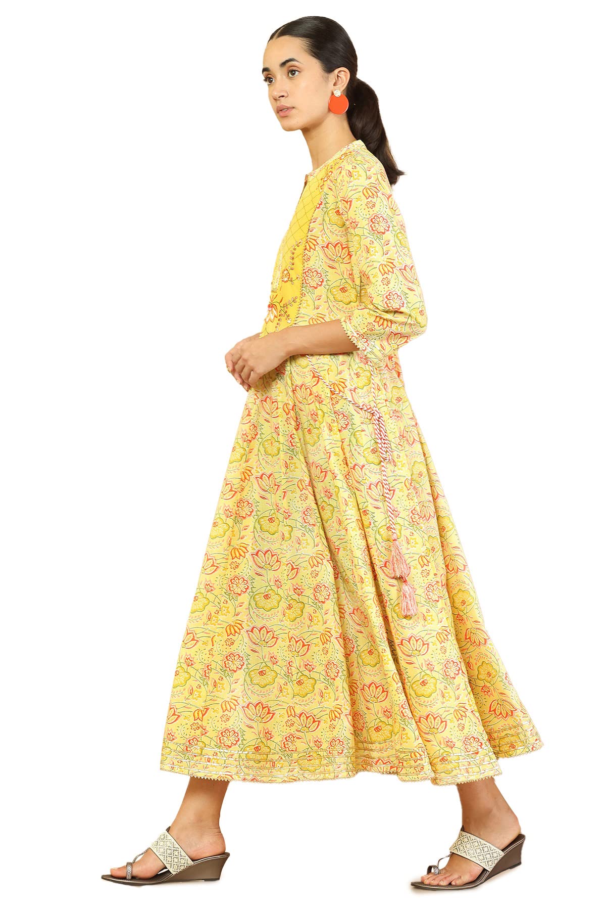 Soch Women Yellow Kurta