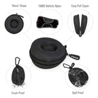 Cheopz Travel Watch Case Single Storage Box for Wristwatches & Smart Watches up to 50mm, Black