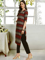 Tee Projekt Straight Kurta & Pant For Women Ethnic Kurta Set For Women (Pack Of 2)