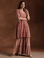 Libas WomenS Pure Cotton Kurta Set (366390R