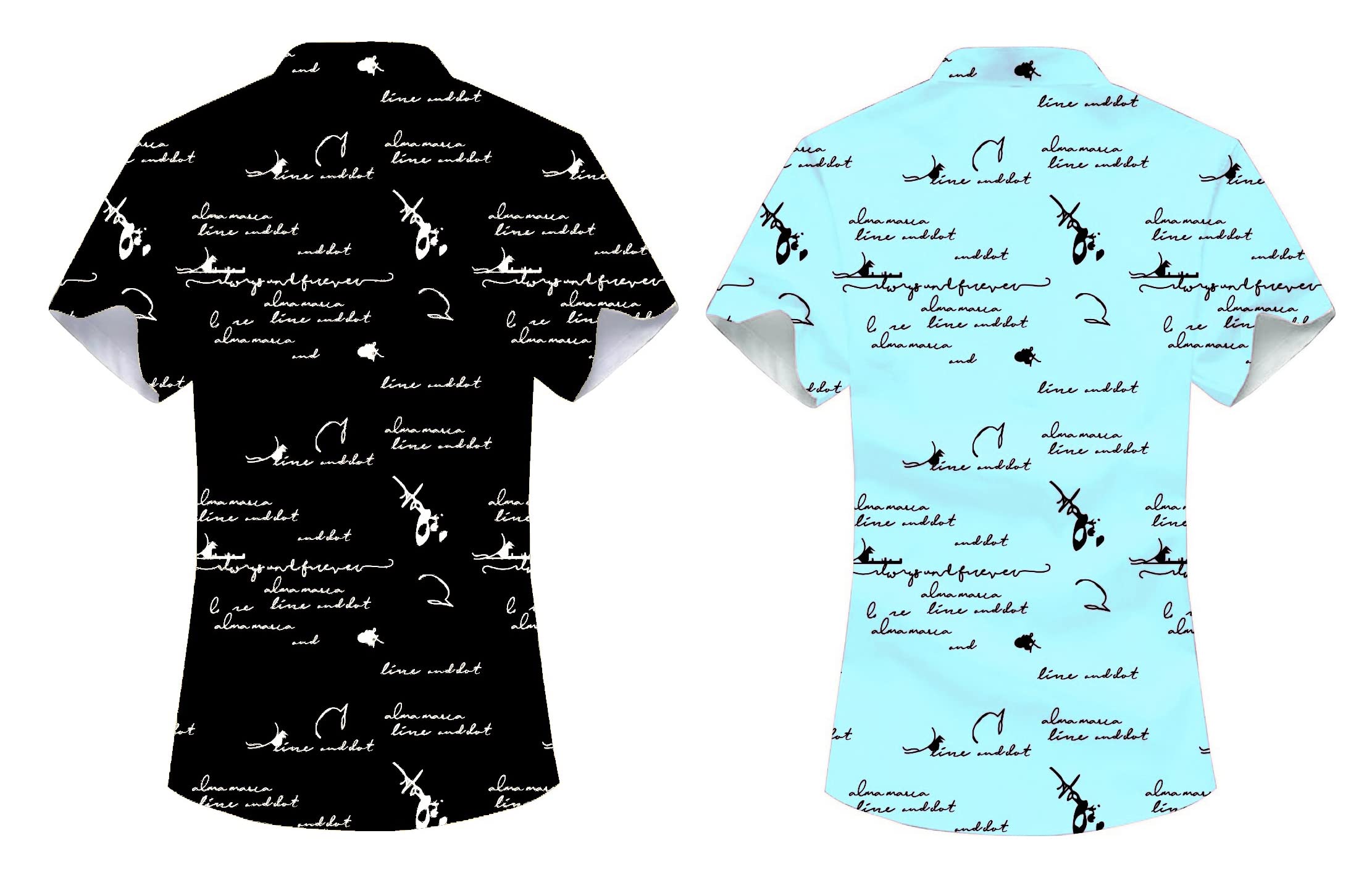Kadiyu Half Sleeve Casual Printed Shirts For Men Regular Fit Printed Spread Collar Casual Shirt Lycra Fabric With Combo Shirt (P