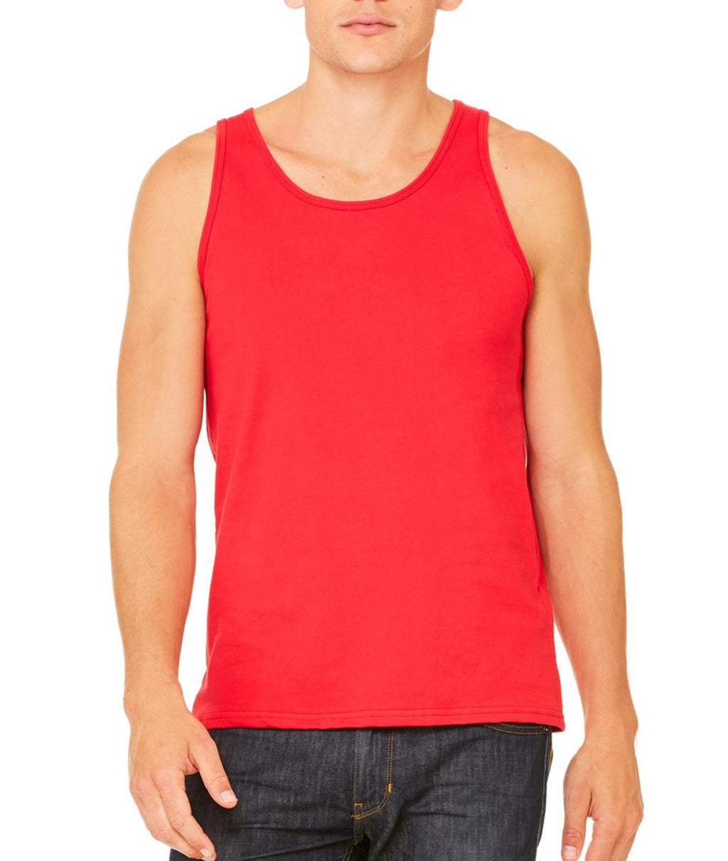 Unisex Jersey Tank - NEON BLUE - XS(D0102H7WAK2)
