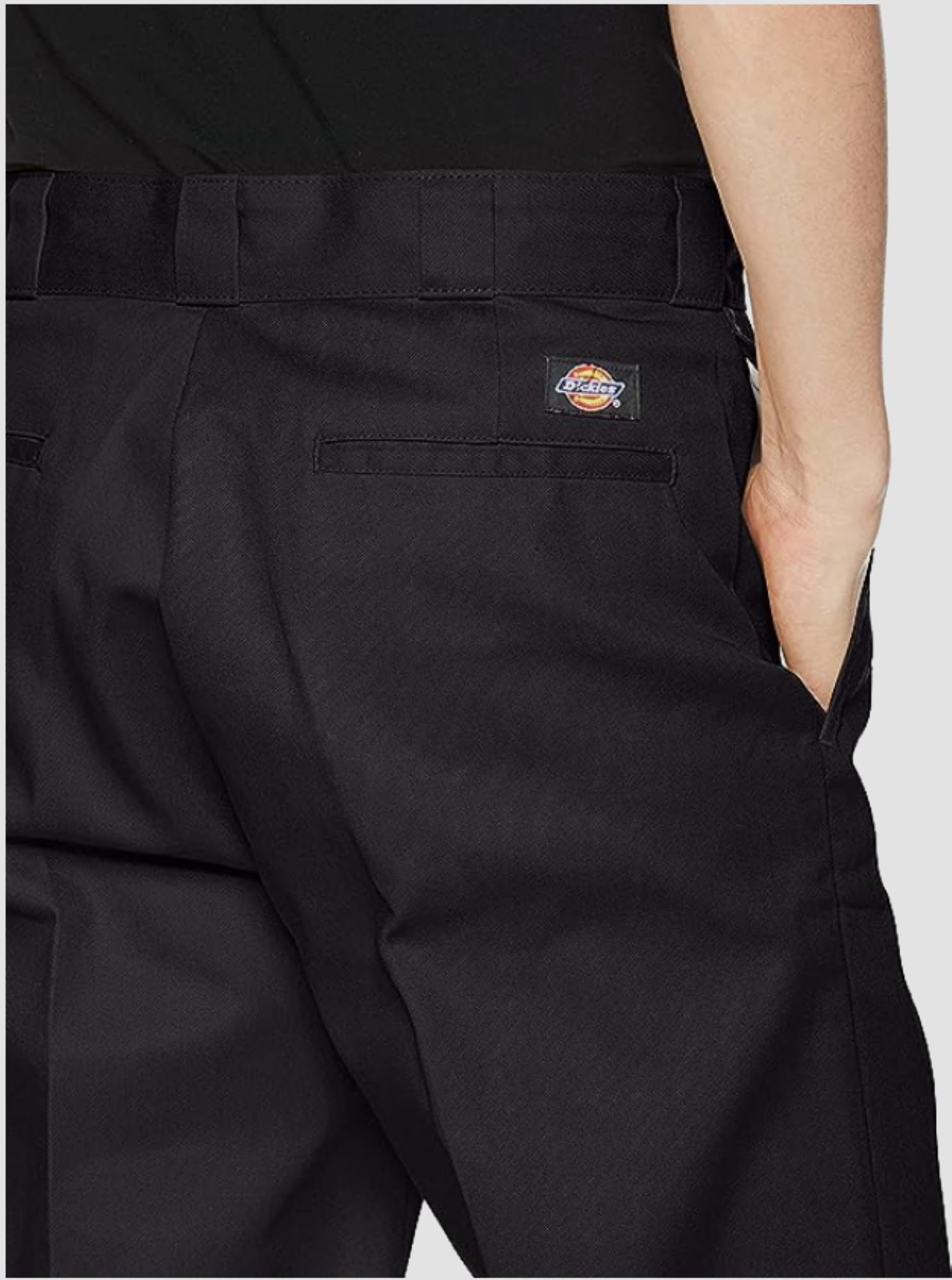 Dickies Men's Original 874 Work Pant, Black, 30W x 29L