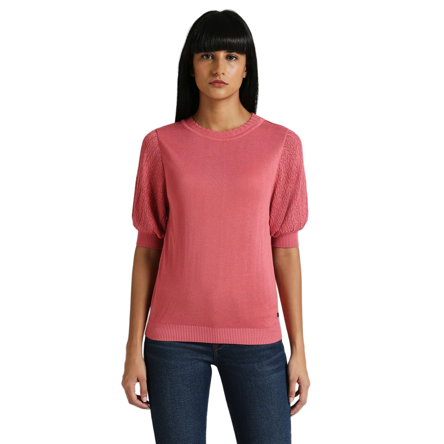 Pepe Jeans WomenS Relaxed Fit T-Shirt (Pl702180_English Rose Pink