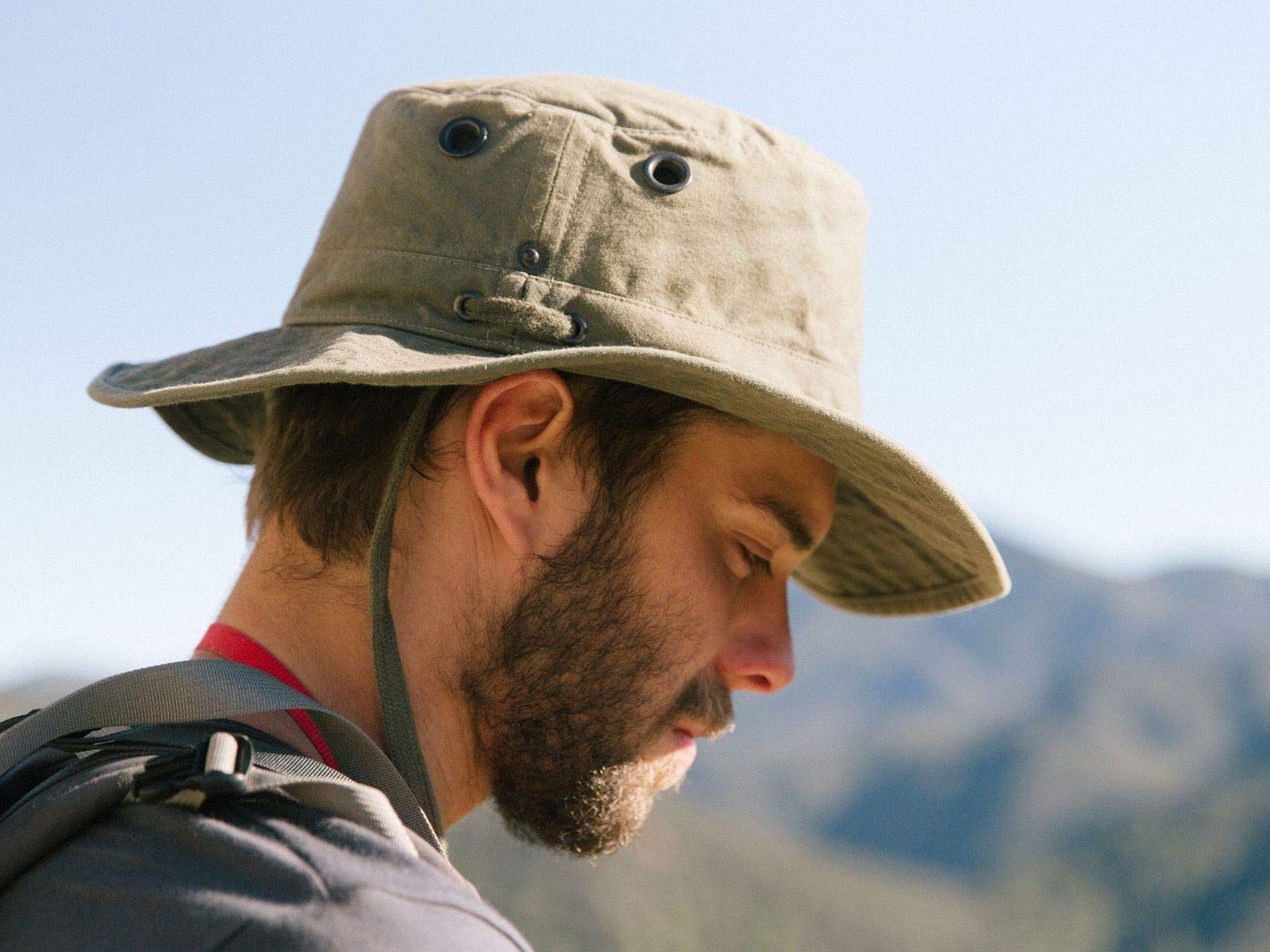 Tilley Unisex T3 Wanderer Hat (Khaki, 7 3/8)