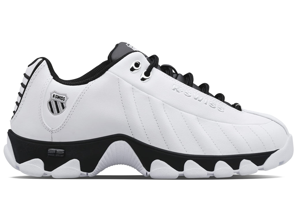 K-Swiss Men's ST329 CMF Sneaker, White/Black, 10.5 XW