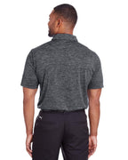 Mens Icon Heather Polo - PUMA BLAcK - M(D0102H7Y4M2)