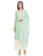 Aurelia Women'S Rayon Kurta (20Aud10337-601953_Green_M)