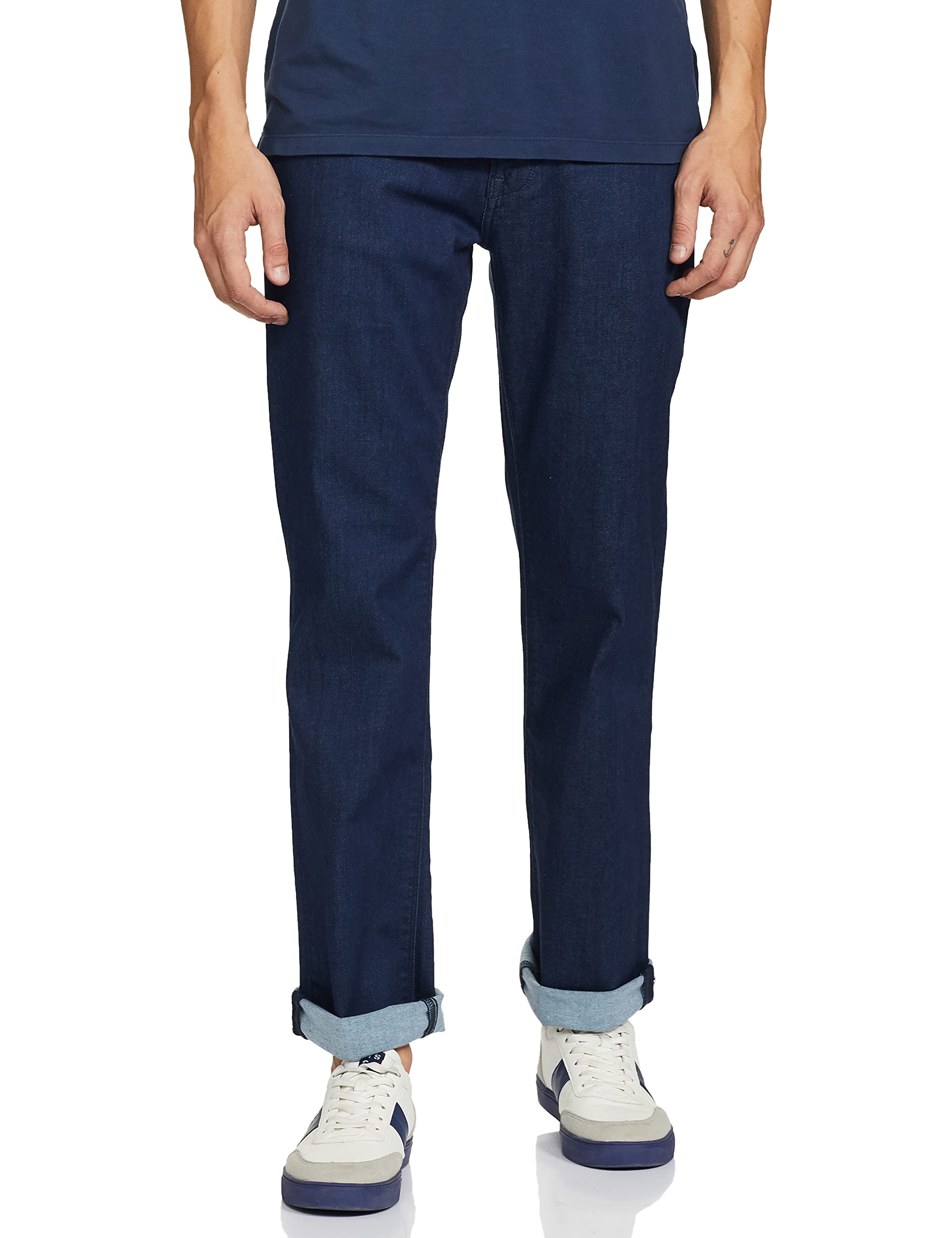 Pepe Jeans MenS Relaxed Fit Denim Jeans (Pm205771V06_Dark Rinse_30W X 33L_Dark Rinse_30W X 33L)