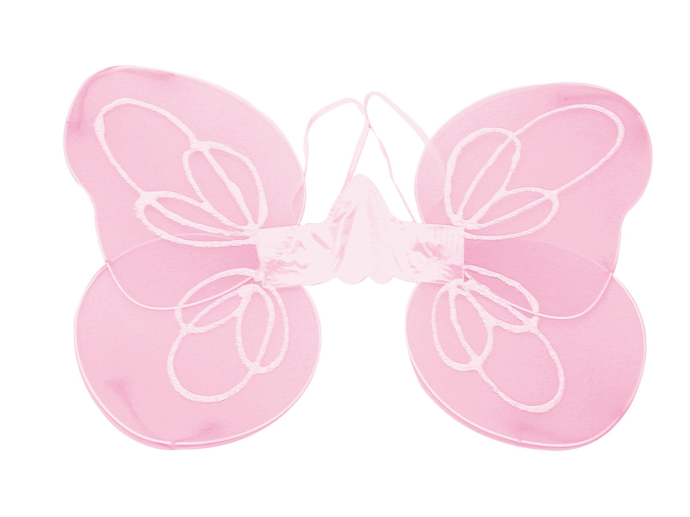 RG Costumes Angel Wings Costume, Pink Chiffon