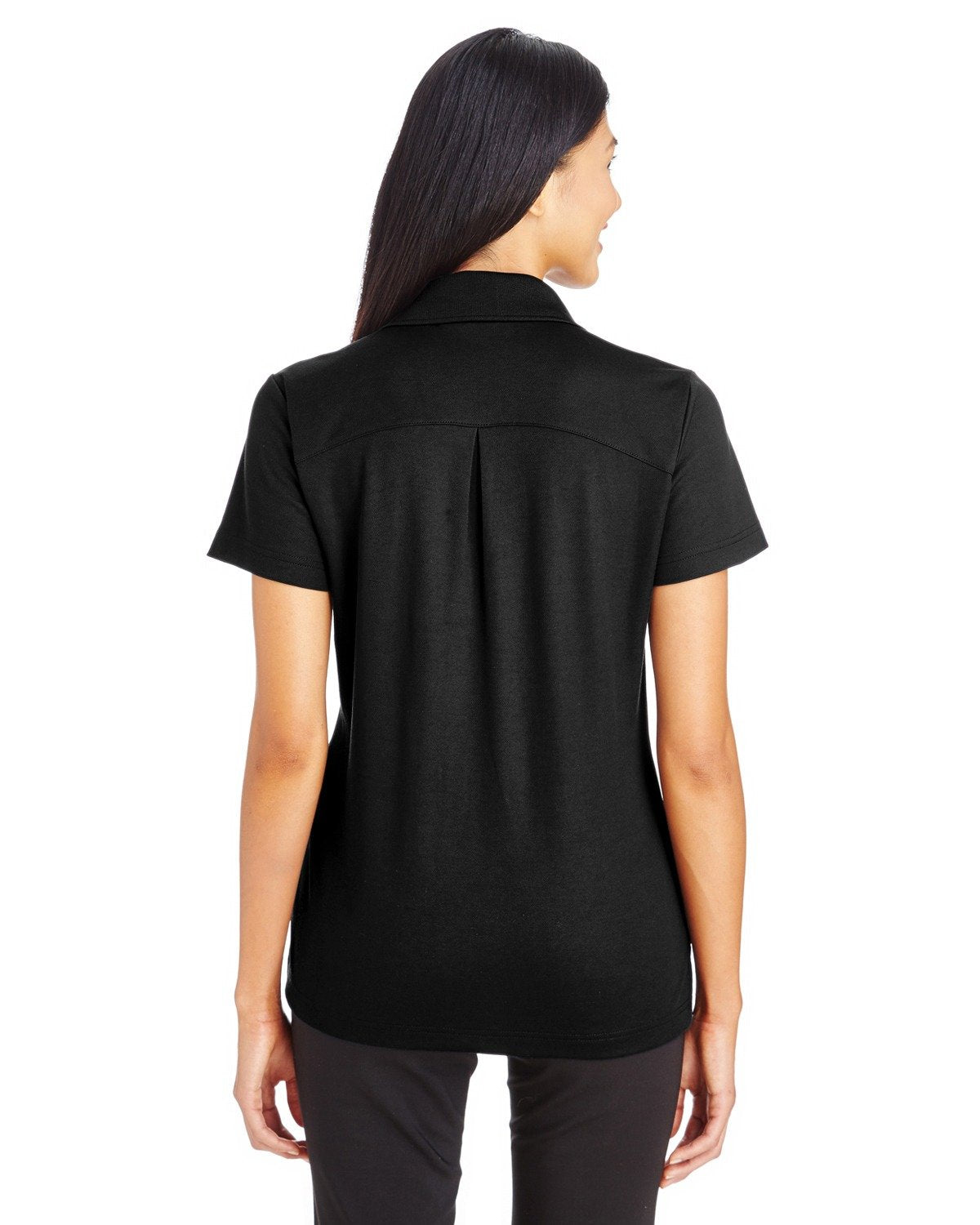 crownLux Performanceadies Plaited Polo - gRAPHITE - XS(D0102H7N9UX)