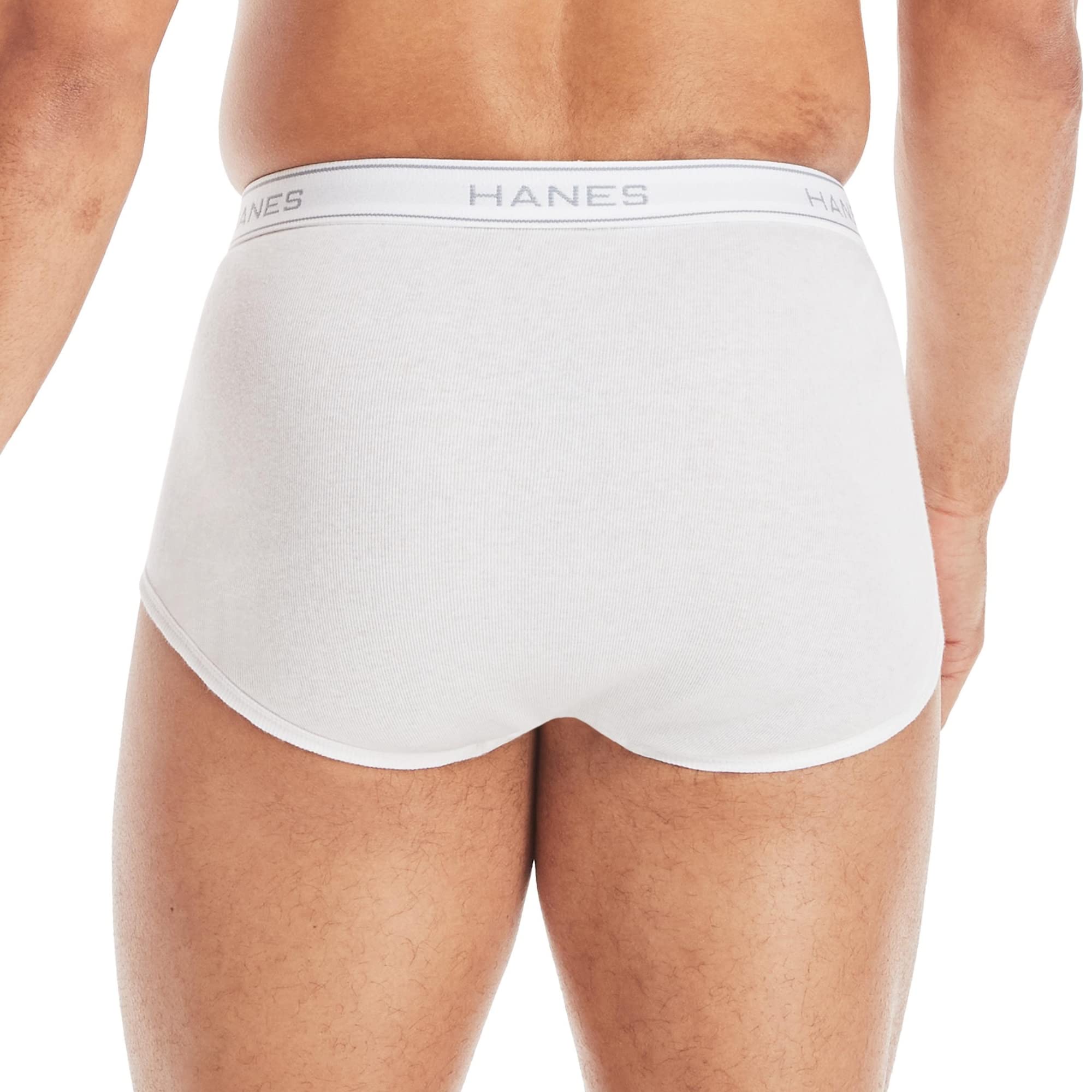 Hanes Men's Tagless ComfortFlex Waistband, Multi-Packs Available Brief, 3-pack, Medium