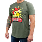 Lost Mr. Cluck's Chicken Men's Green T-Shirt - Large