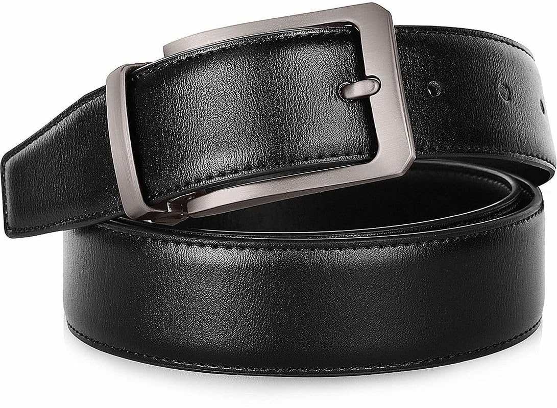 Niddleman 3787/ Trendy Unisex Artificial Leather Belt, Boys Belt For Casual Or Formal Classic Designs For Work & Business Casual 32
