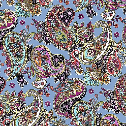 Vera Bradley Women's Cotton Medium Cosmetic Makeup Organizer Bag, Provence Paisley, One Size