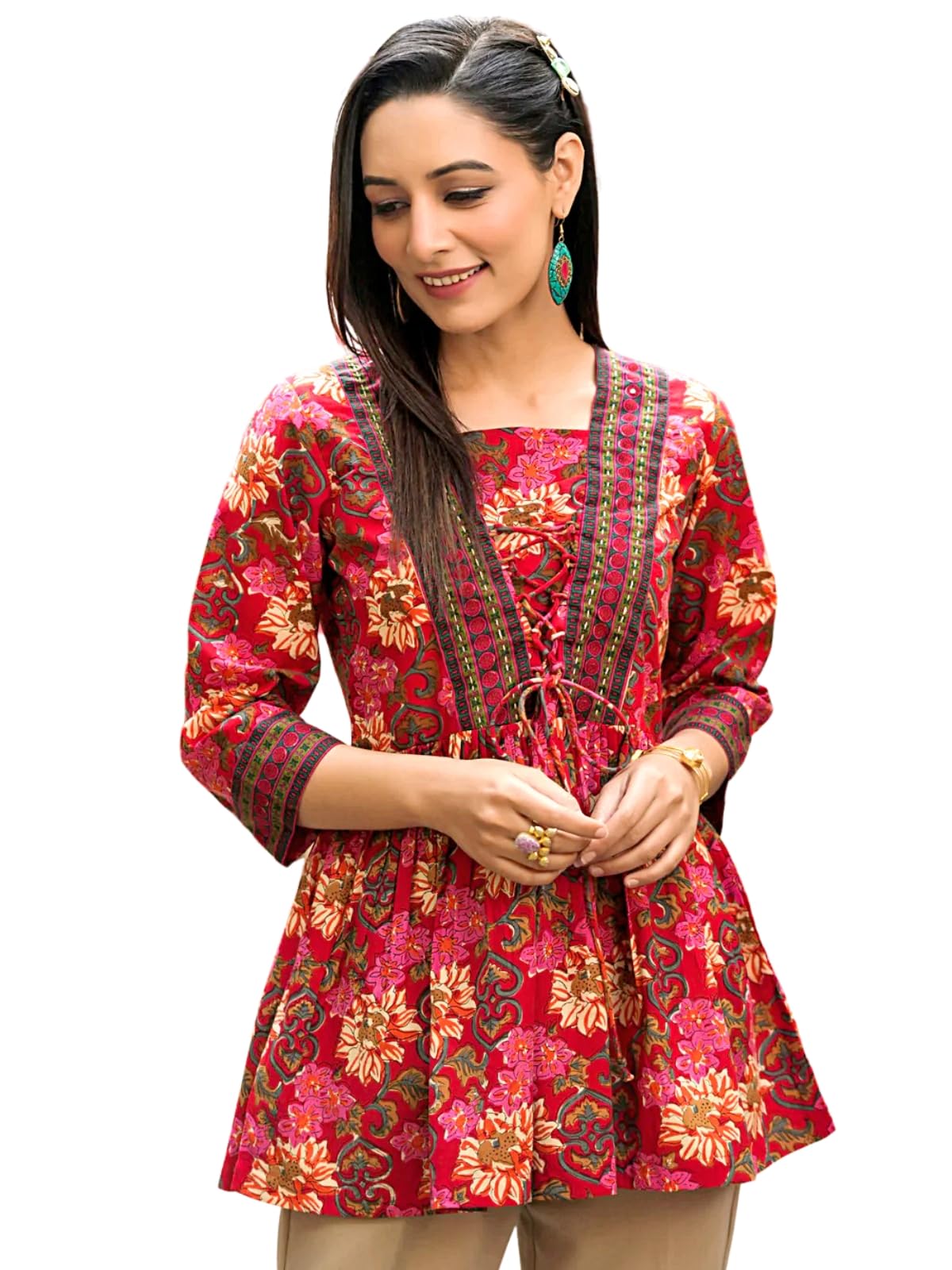 Leriya Fashion WomenS Regular Fit Western Top