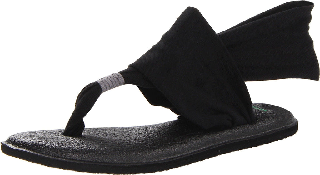 Sanuk Yoga Mat Sling 2 Sandals Black - 9