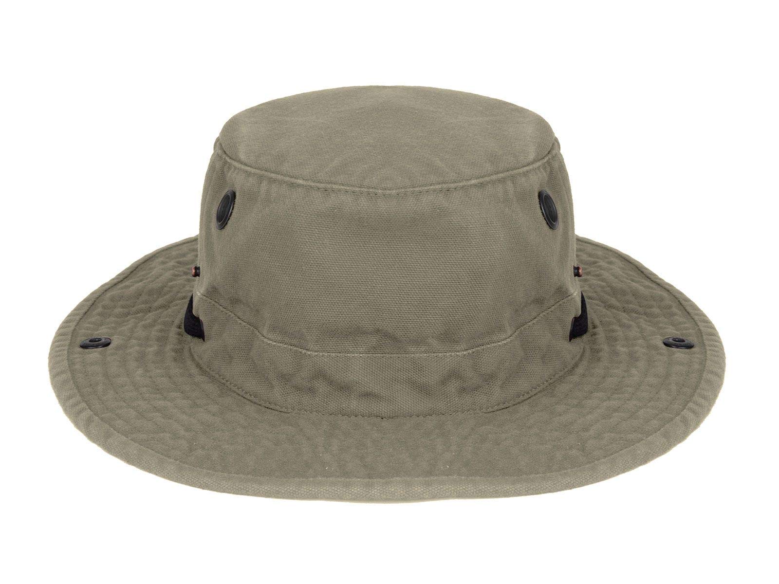 Tilley Unisex T3 Wanderer Hat (Khaki, 7 3/8)