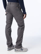 Dickies Mens Tough Max Duck carpenter Pant, Stonewashed Slate, 32 32