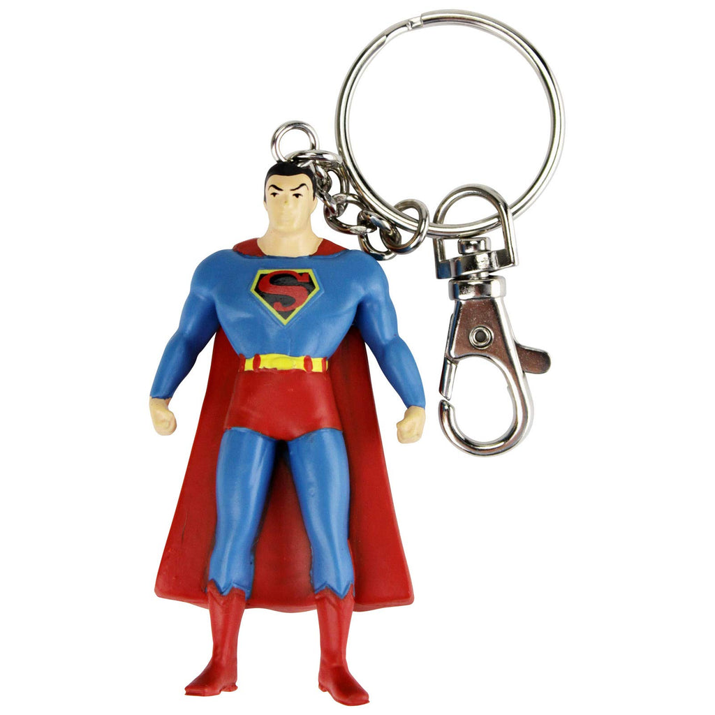NJ Croce Superman Key Chain, 3, Blue