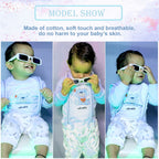 BABY GO 3-6M/6-12M/12-18M/18-24M Full Sleeves 100% Soft Cotton Dungaree for Baby Boys