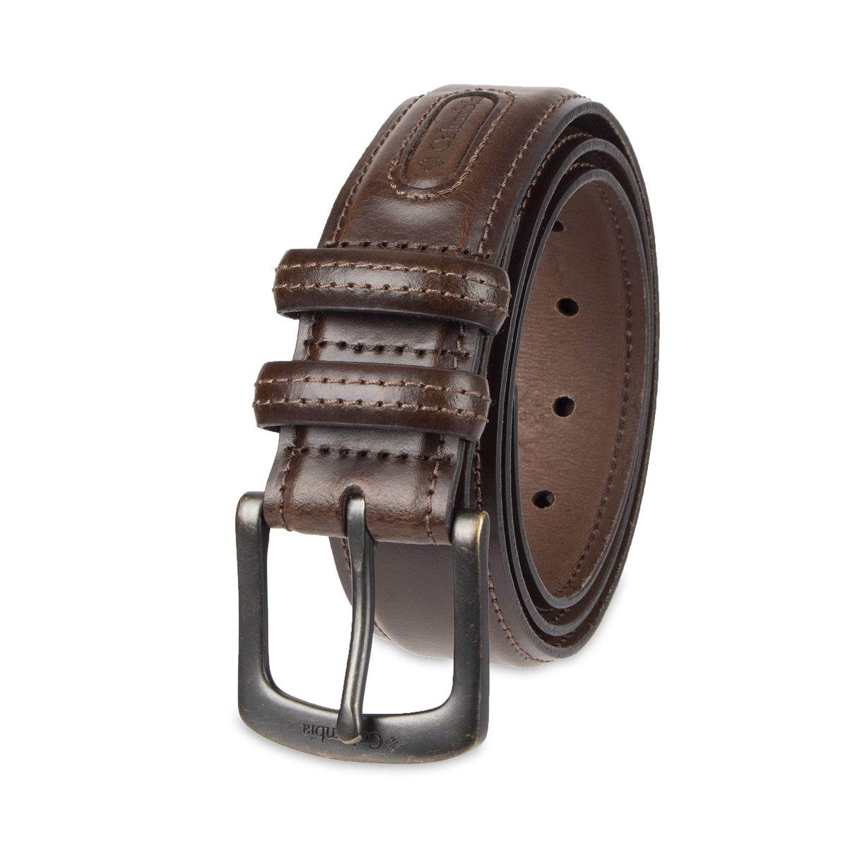 Columbia MenS BigTall 40 Mm Goose Lake Belt, Brown, 52 52