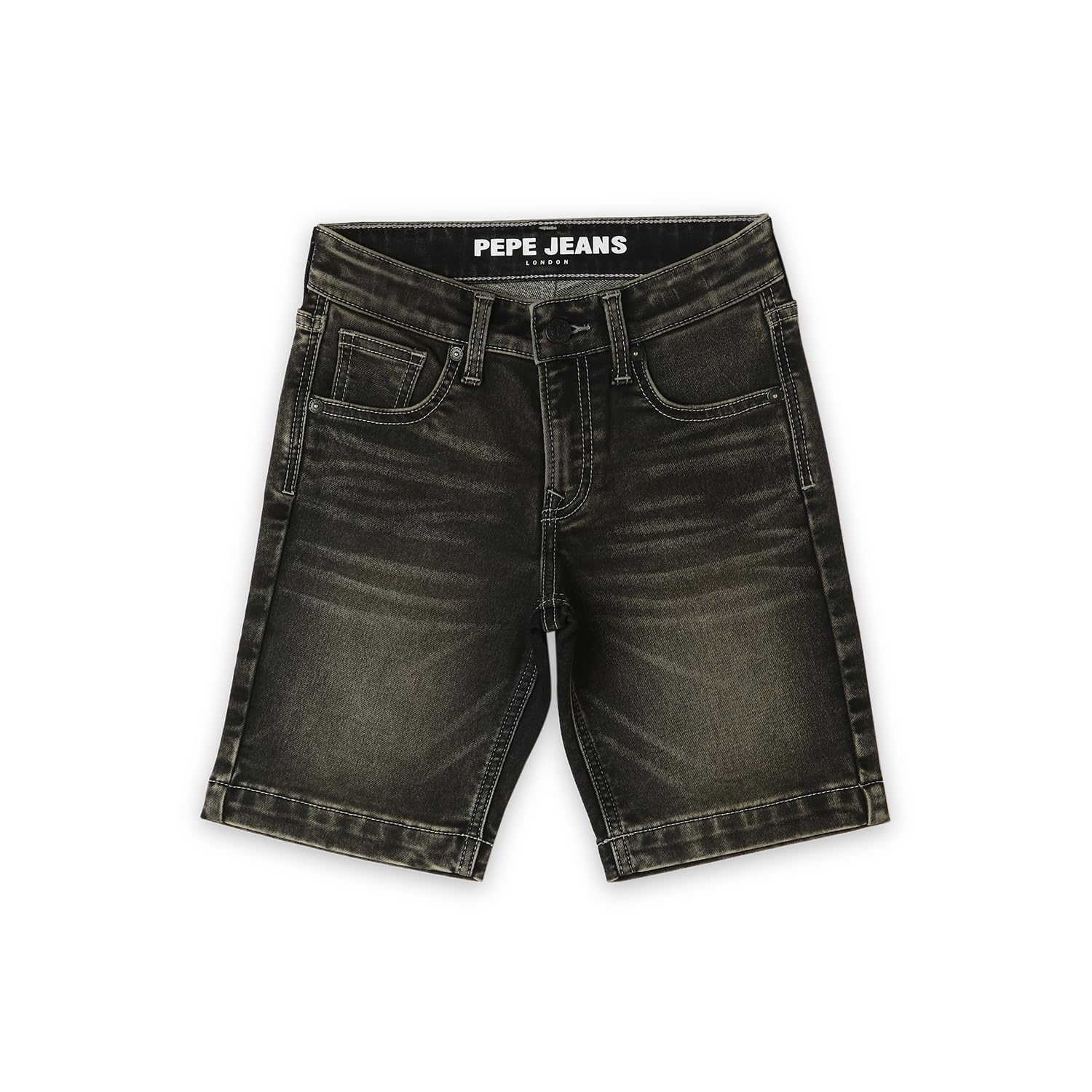 Pepe Jeans BoyS Boyfriend Shorts (Pb800803Q07_Grey Used