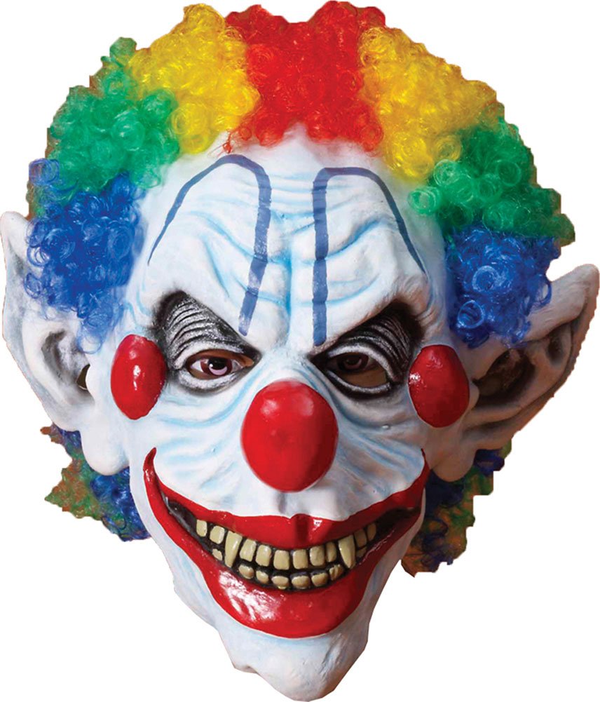 Forum Novelties Halloween Party Costume Crazy Horror Sinister Mask Multicoloured