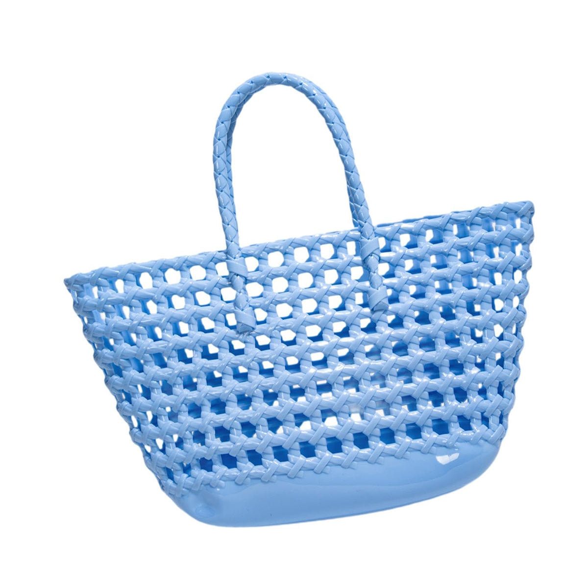 Enakshi Womens Woven Tote Bag Lightweight Summer Beach Handbag For Vacation Shopping Light Blue|Clothing, Shoes & Accessories |  0.39-0.79inch