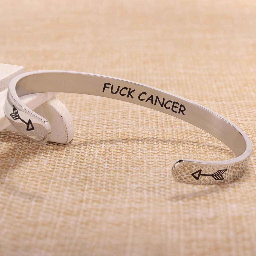 Inspirational Bracelets for Women Breast Cancer Gifts for Women Survivor Encouragement Gifts for Patient with Cancer Motivationa