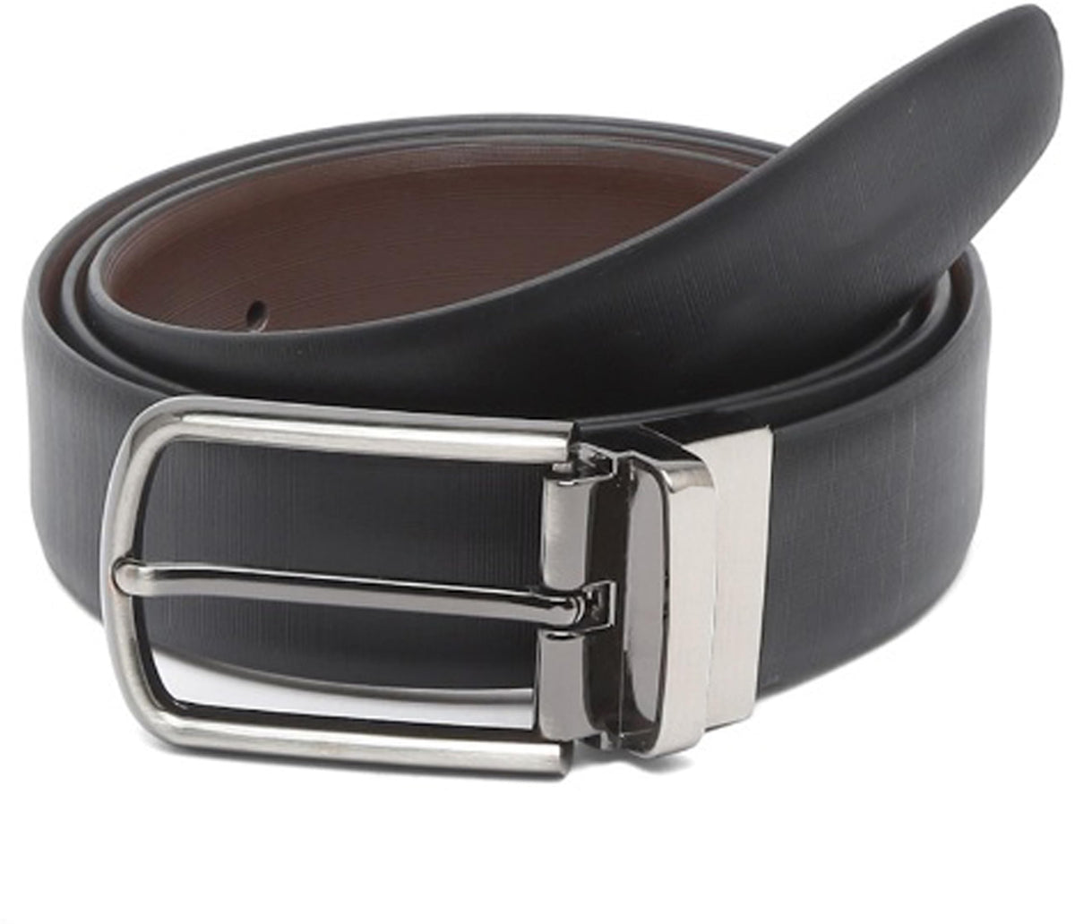 Men Formal, Casual, Party, Evening Brown, Black Genuine Leather Reversible Belt ()_680 34