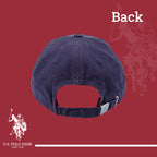 U.S Polo Assn. Embroidered Pony Horse Logo Since 1890 Adjustable Cotton Baseball Hat with Curved Brim, Navy, One Size
