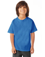 Youth garment-Dyed T-Shirt - BLAcK - XS(D0102H7DXL2)