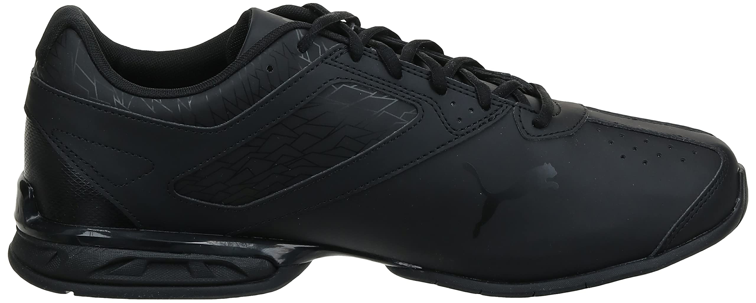 PUMA Men's Tazon 6 Wide Fracture FM, Puma Black, 10