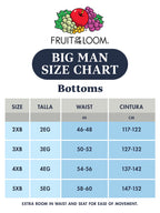 Fruit of the Loom Men's 360 Stretch Boxer Briefs (Quick Dry & Moisture Wicking), 5 Pack-Grey/Red/Blue, 3X-Large Big