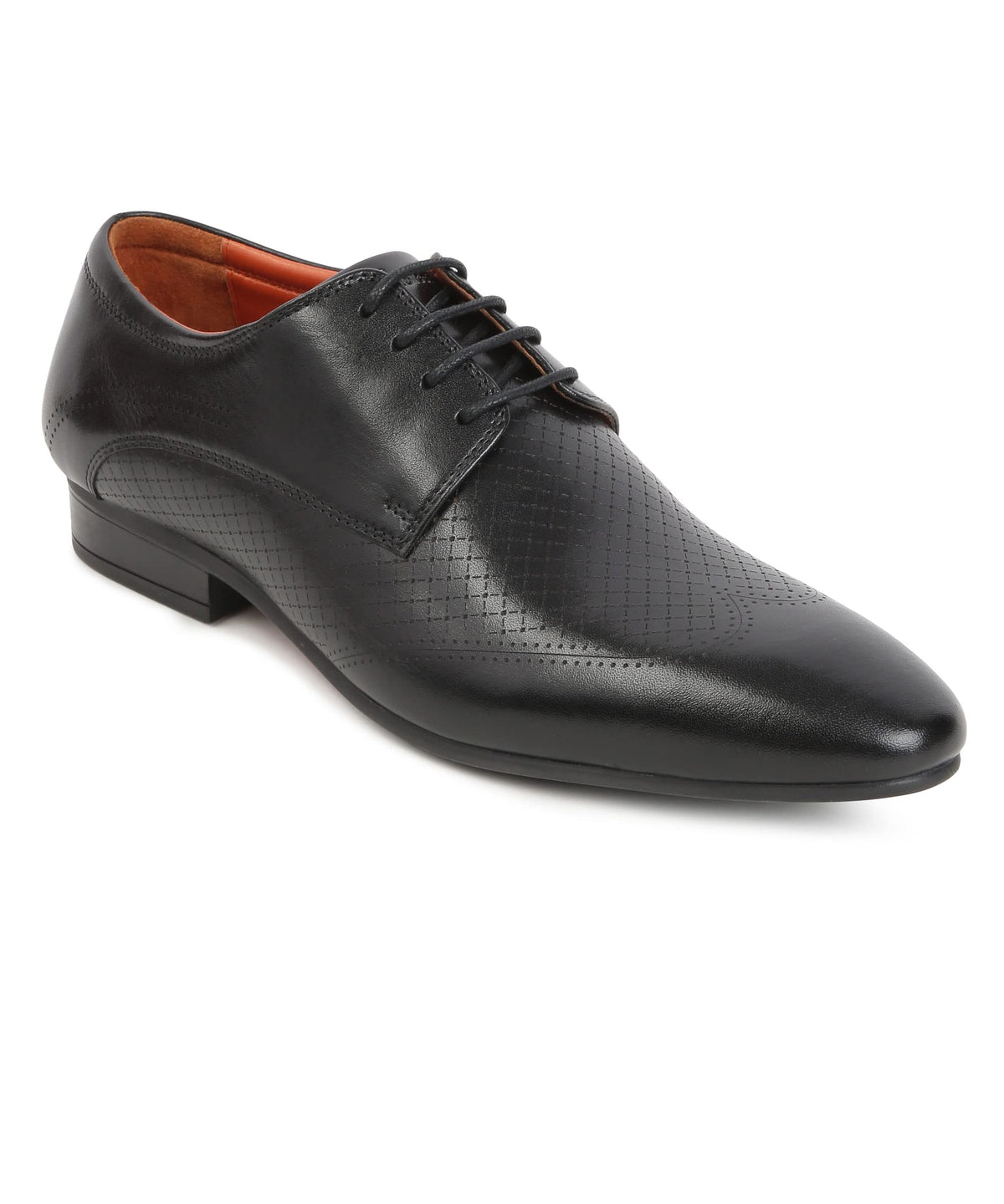 Gabicci Debonair 2.0 Mens Leather Formal LaceUp Shoes Black 11
