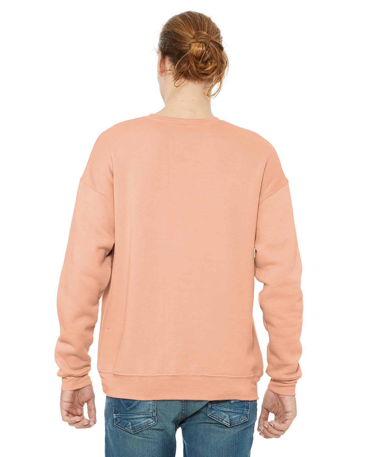 Unisex Drop Shoulder Fleece - WHITE - XS(D0102H7W9KX)