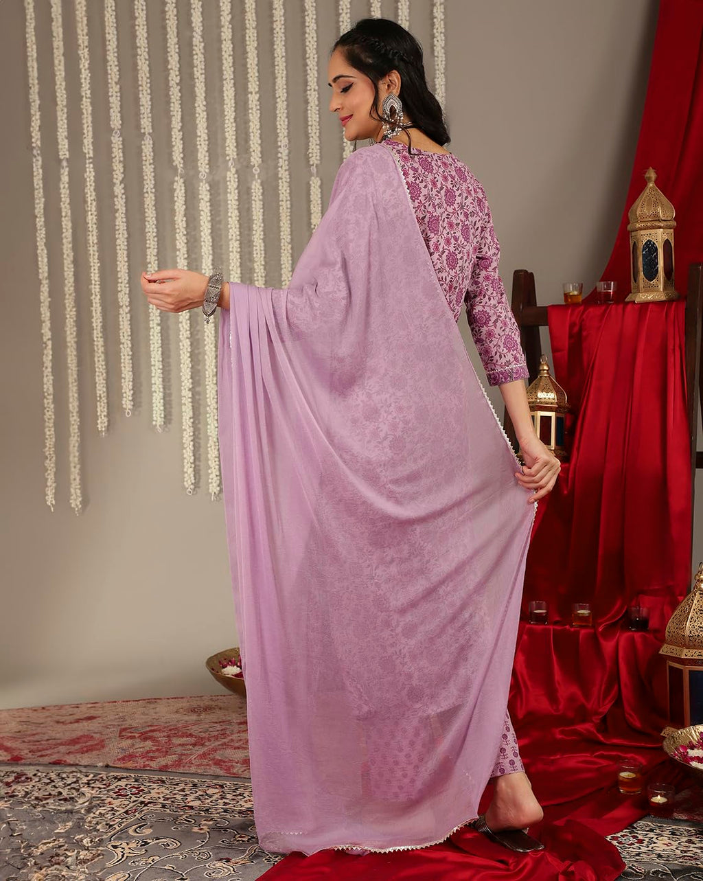 Varanga Women'S Silk Kurta Kurta Bottom Set Dupatta Set