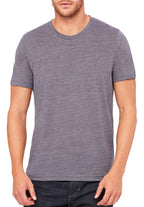 Unisex Poly-cotton Short-Sleeve T-Shirt - BERRY - S(D0102H7W0YX)