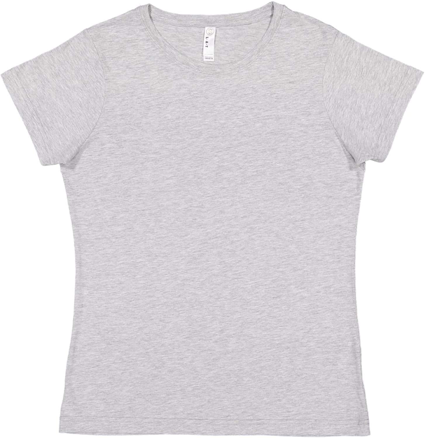 Ladies Fine Jersey T-Shirt - VINTAgE BURgUNDY - XS(D0102HI3ZA7)