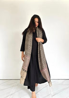 ANNI DESIGNER Womens Rayon Blend Straight Solid Kurta with Pant & Dupatta (Jamana Black_XL_Black_X-Large)