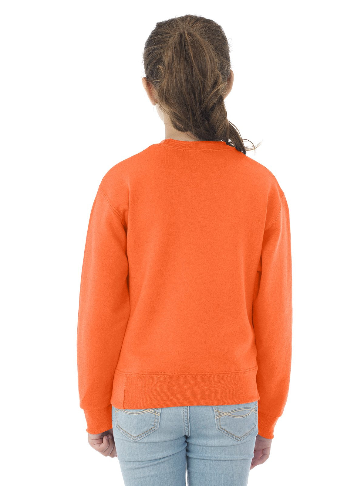 Youth NuBlend Fleece crew - BLAcK - S(D0102HI3YAV)