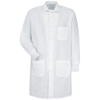 Red Kap Unisex Specialized Cuffed Lab Coat with 3 Front Pockets, White, 2X-Large