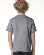 Youth 61 oz 100 % cotton T-Shirt - WHITE - XS(D0102H7MHYT)