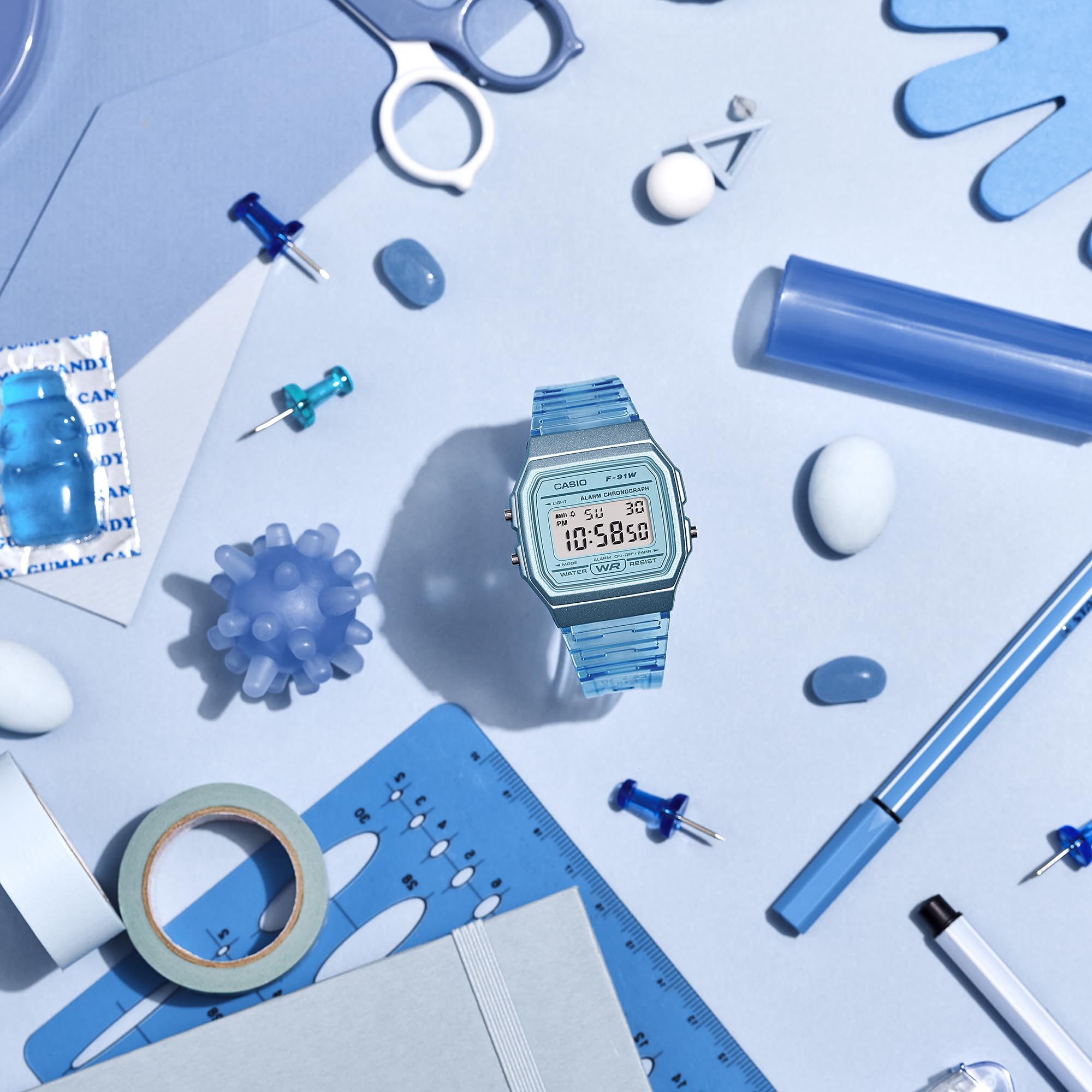 Casio F91W Series Classic Resin Strap Digital Sport Watch